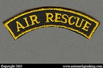 Office Of Logistics: Small Police Airborne Division Air Rescue Patch Tab