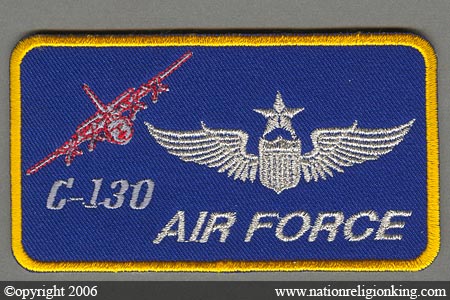 Royal Thai Air Force: Thai Air Force C-130 Flightsuit Nametag Variant