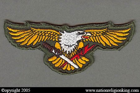 Royal Thai Air Force: Commando Patch Variant (Green)