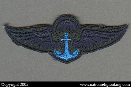 Royal Thai Marines: Jump Wings Patch Subdued Variant