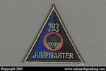 Training Insignia: Police Jumpmaster Patch