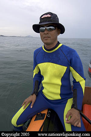 Border Patrol Police: Sea Air Rescue training off the coast of Cha-Am, Thailand.