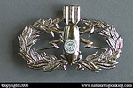 Training Insignia: Metal Police EOD Badge